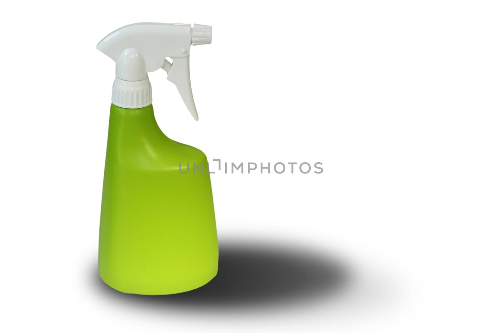 plastic water sprayer with shadow by taviphoto