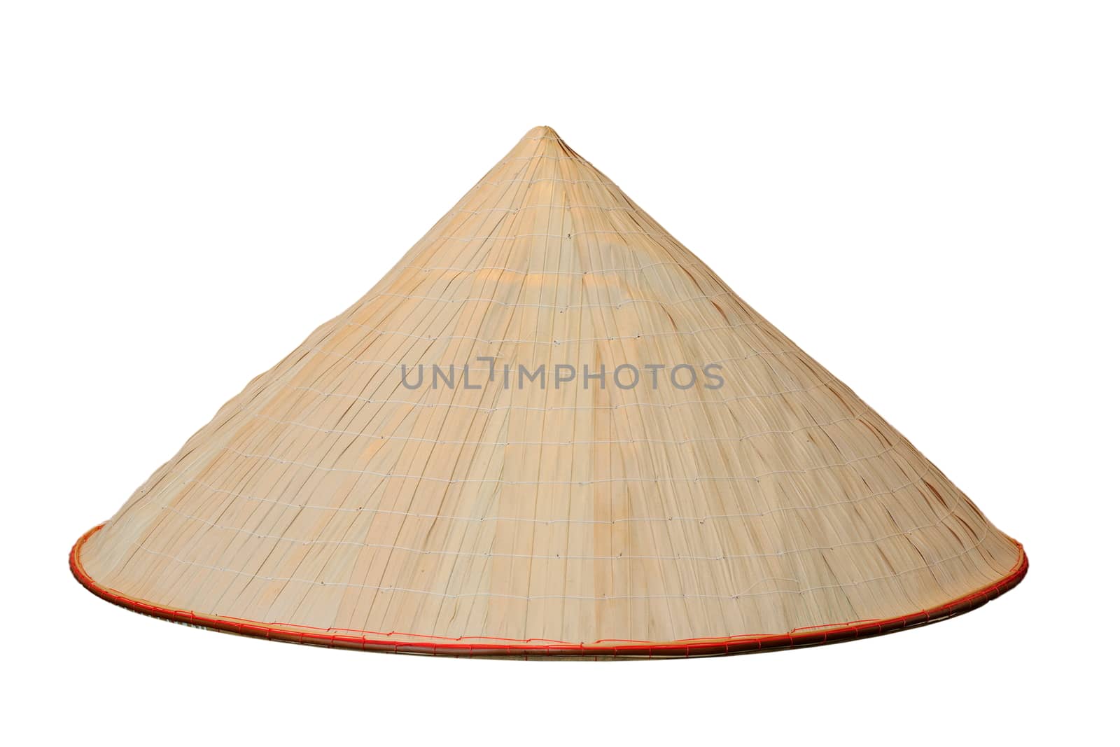 chinese conical isolated hat by taviphoto
