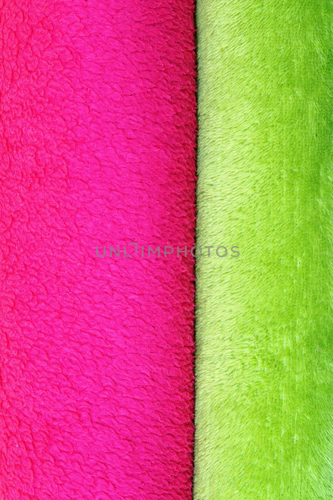 texture of colorful blankets ready for your design ( pink and green )