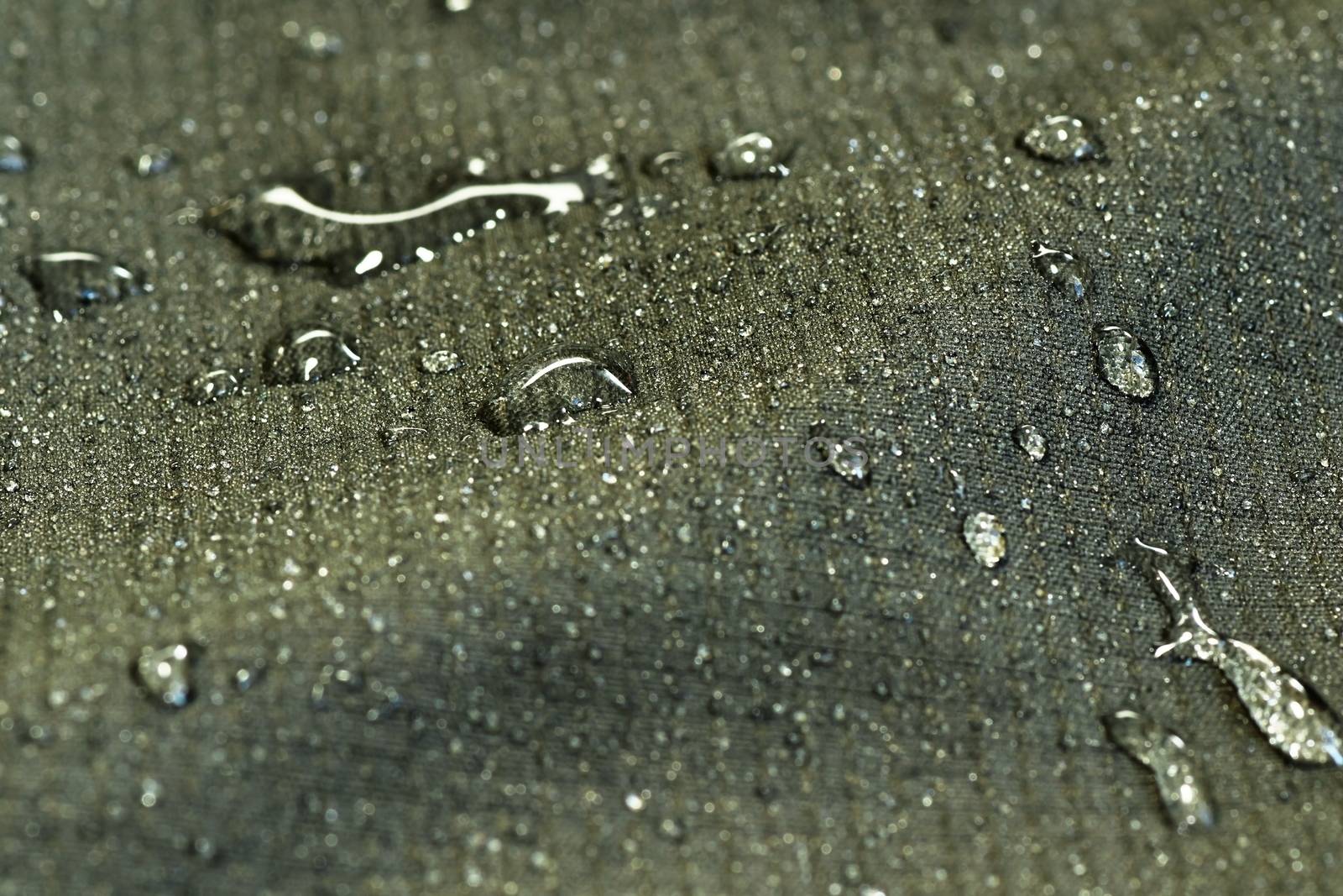 water repellent jacket material by taviphoto