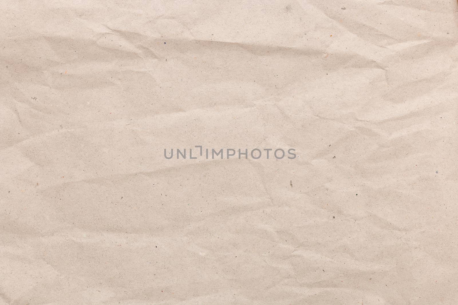 Brown wrinkle recycle paper background. Eco paper background