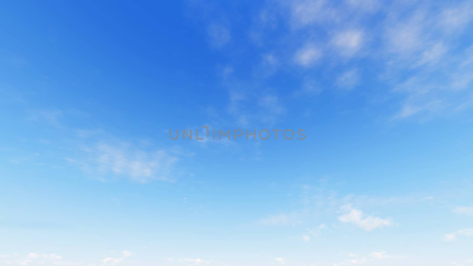 Cloudy blue sky abstract background, 3d illustration by teerawit