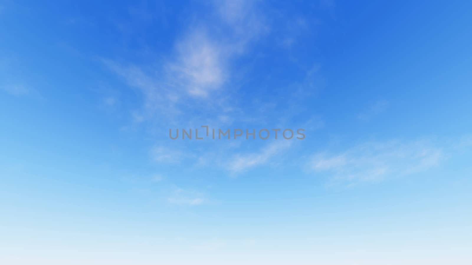 Cloudy blue sky abstract background, blue sky background with tiny clouds, 3d illustration