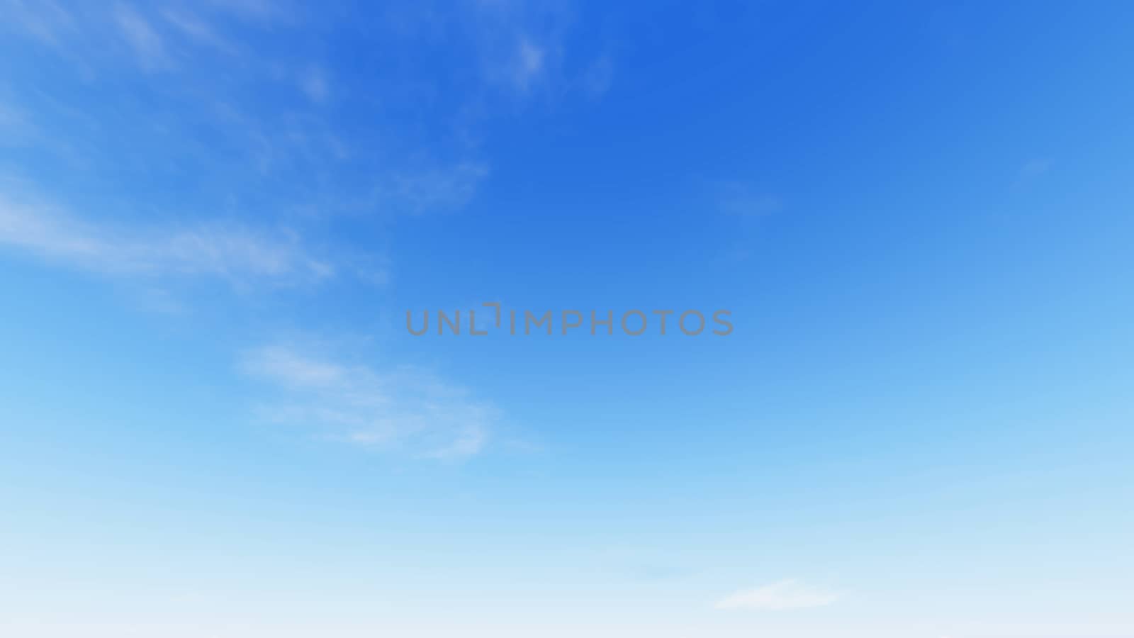 Cloudy blue sky abstract background, blue sky background with tiny clouds, 3d illustration