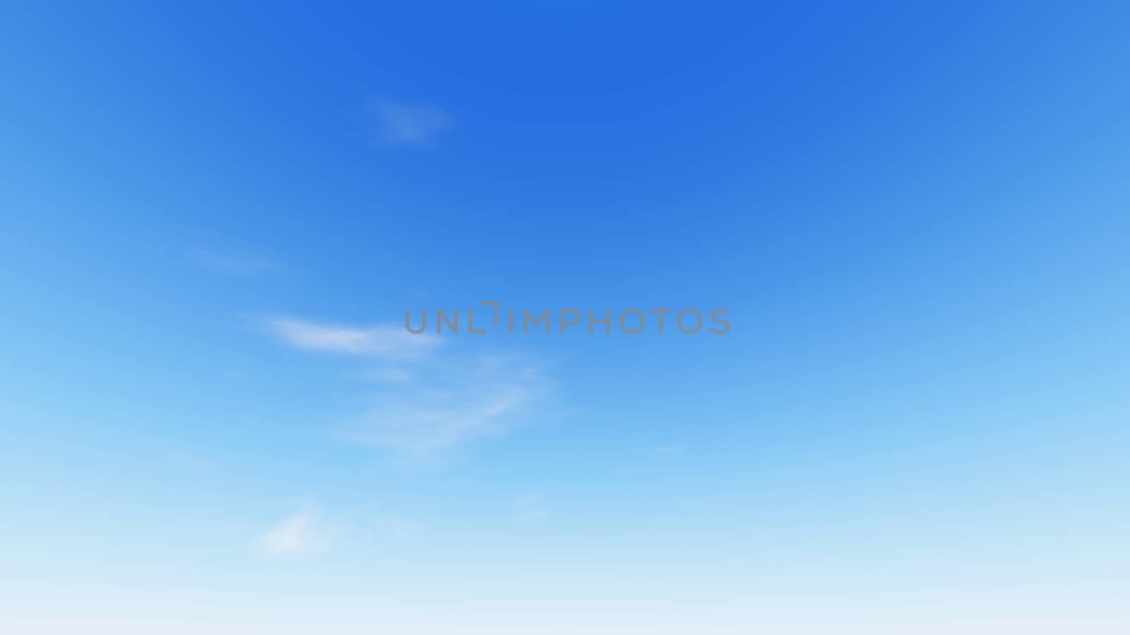 Cloudy blue sky abstract background, blue sky background with tiny clouds, 3d illustration