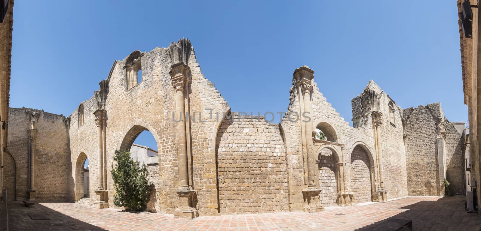 Salvador church ruins, Baeza, Jaen, Spain by max8xam