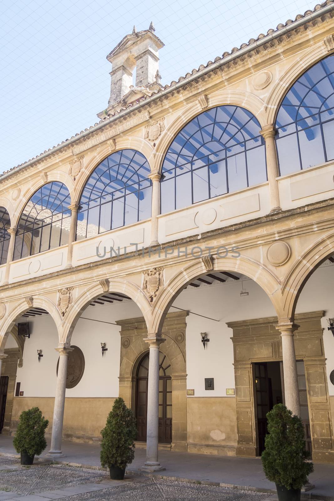 San Juan Evangelista University chapel cloister, old university, by max8xam