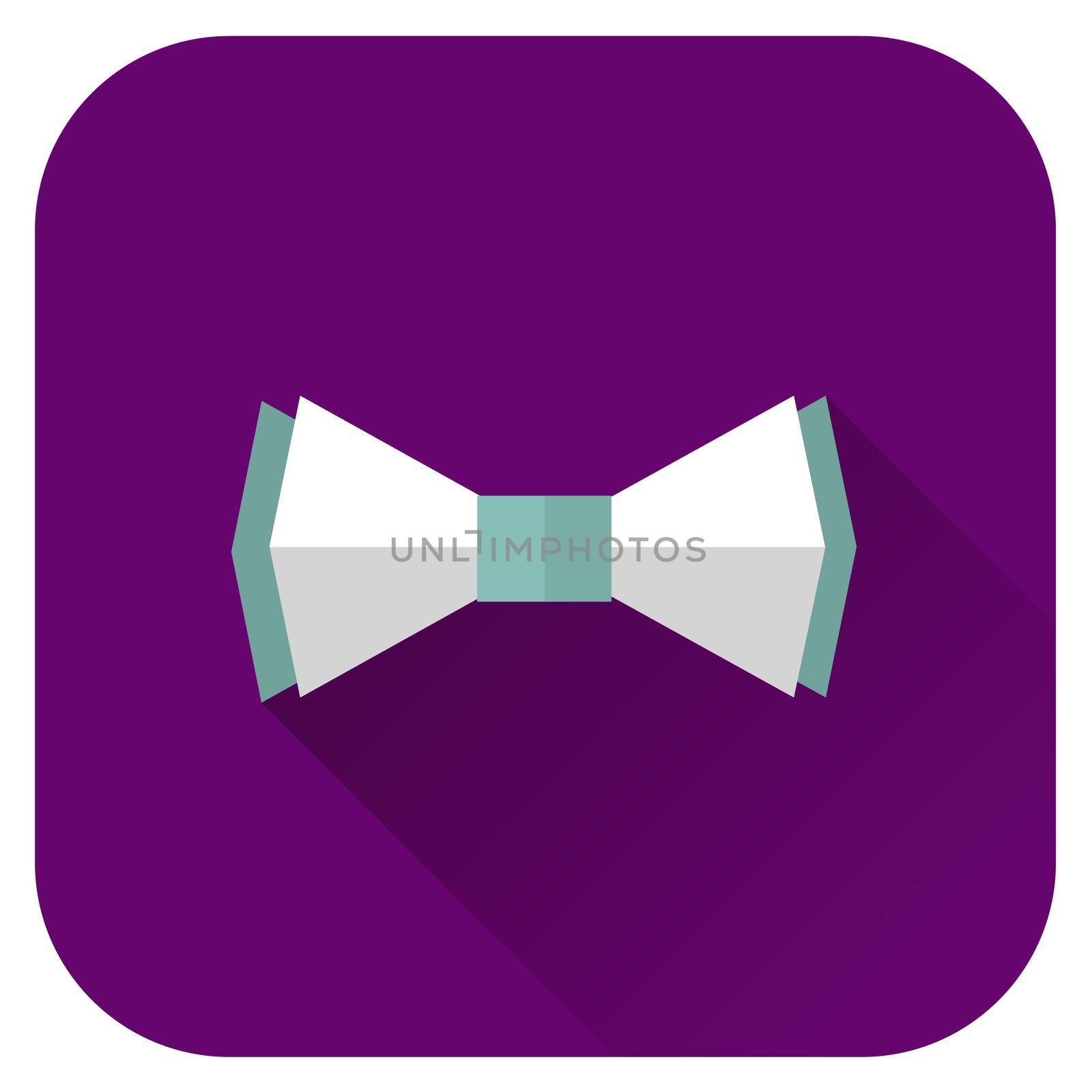  Illustration Of Bow Tie Icon by Elena_Garder