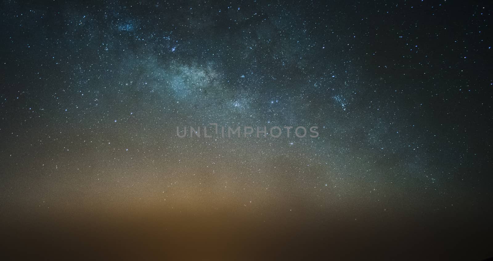 Milky Way. Beautiful summer night sky with stars. Background. by wael_alreweie