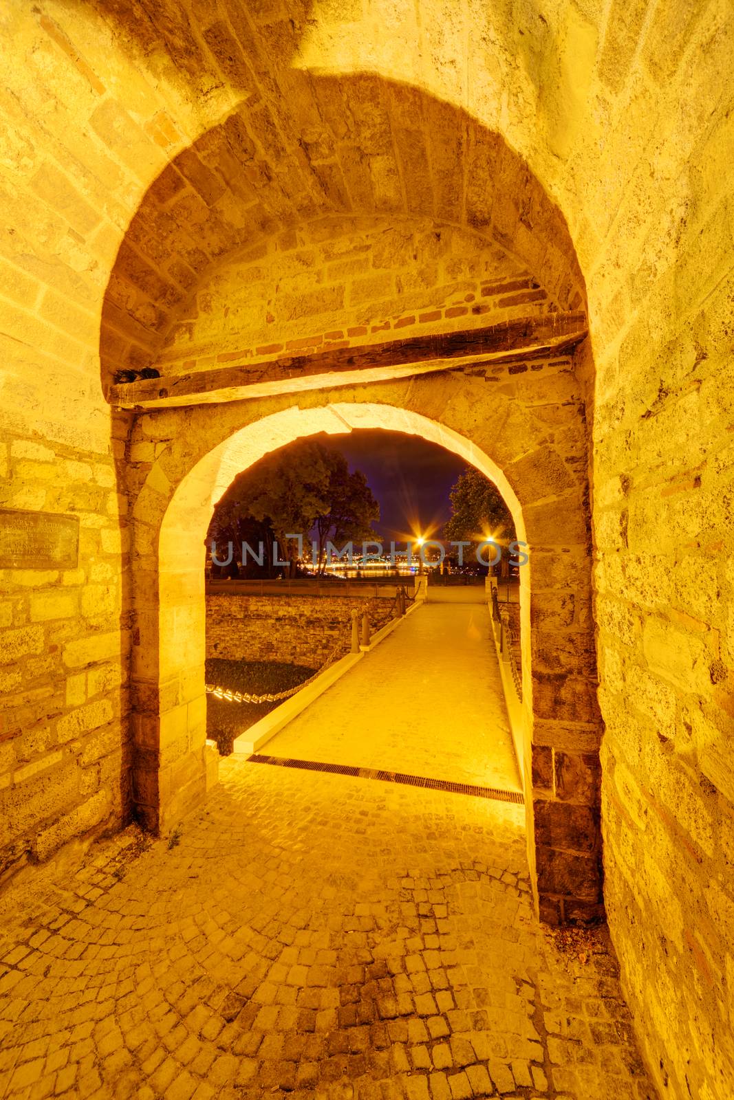 Medieval gate at Belgrade fortress, Belgrade, Serbia