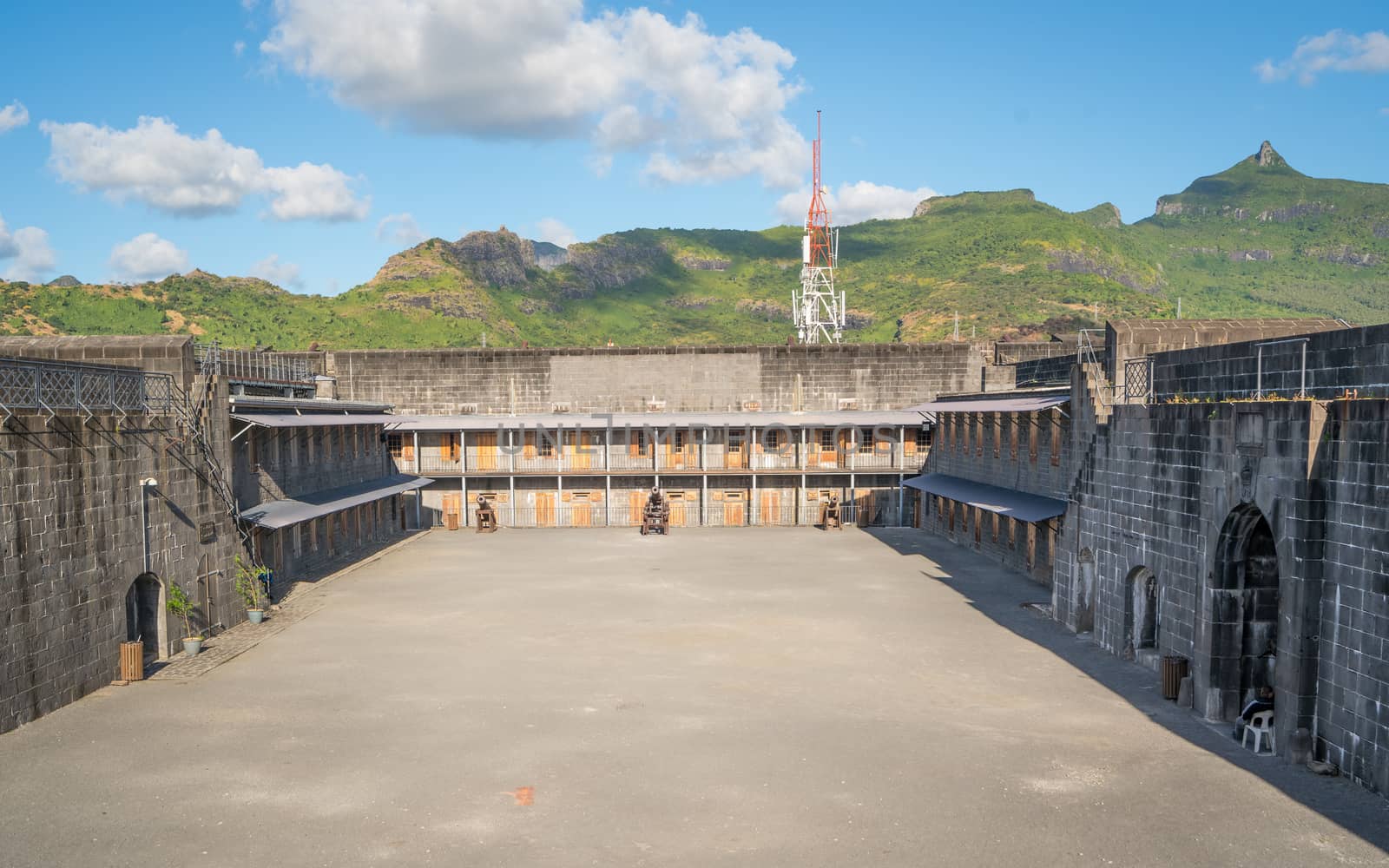 Ancient fortress located in Port Louis, Mauritius