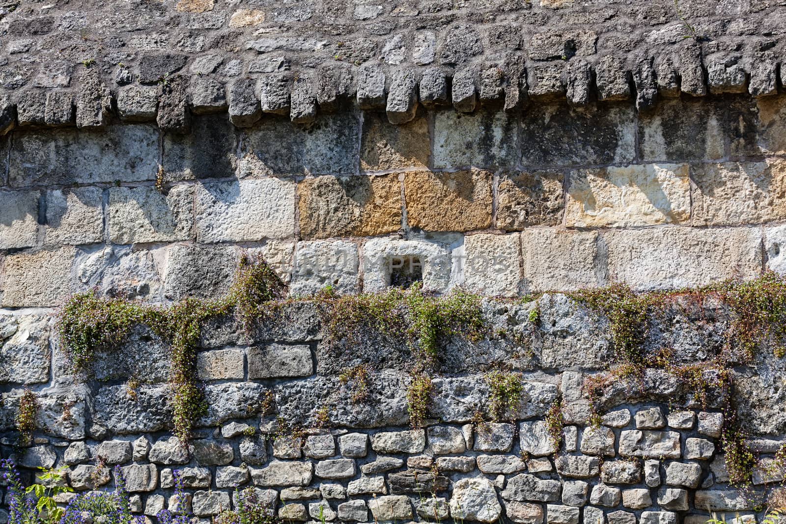 old stone wall  by vladimirnenezic