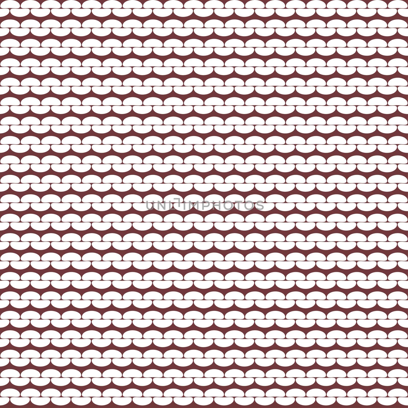 Seamless knitted background. Knitted realistic seamless pattern of white color. Reverse side.