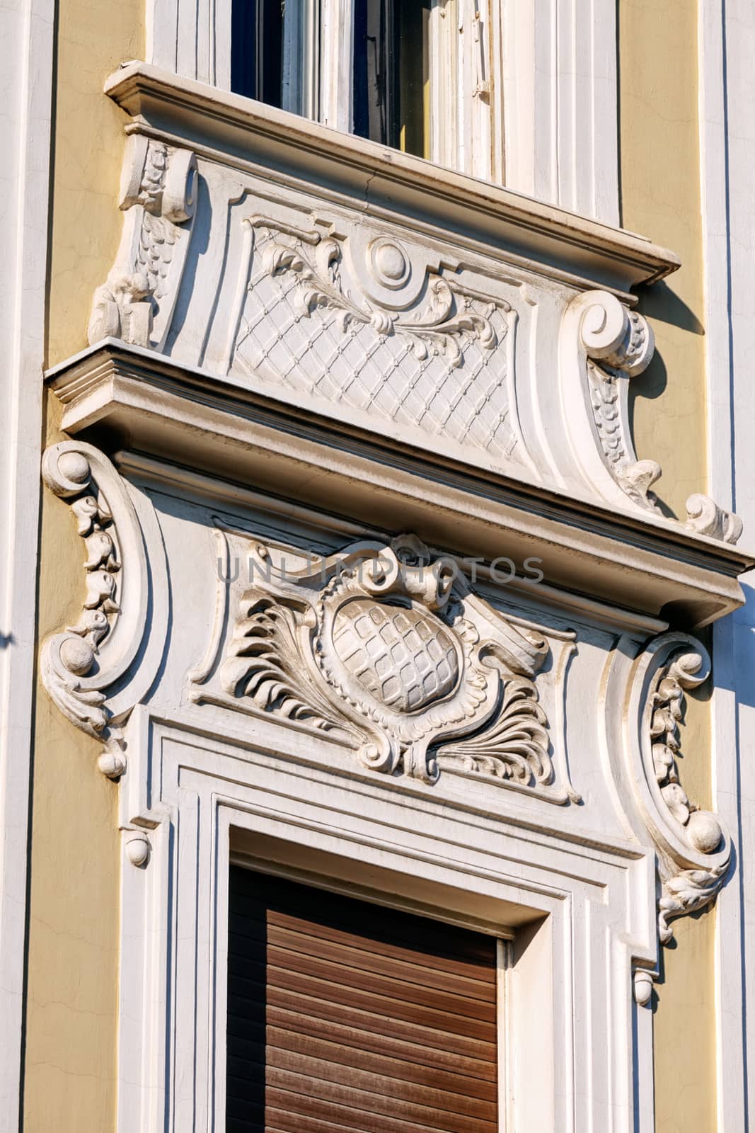 stone facade on classical building by vladimirnenezic
