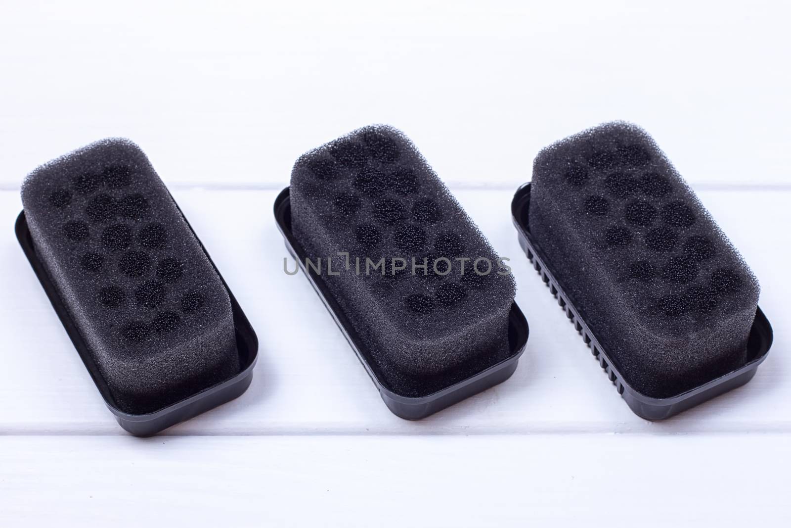 Black sponge for care of footwea by victosha