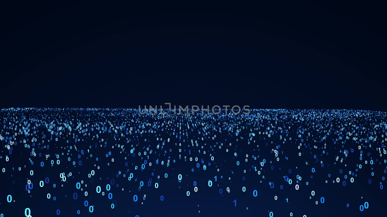 Abstract background with numbers. Digital backdrop by nolimit046