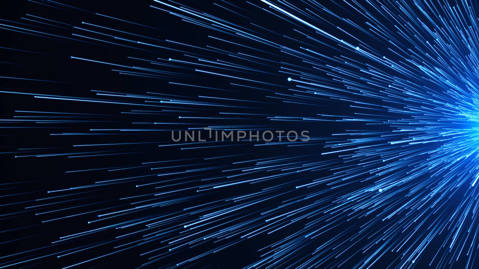 Abstract background with Optical fiber. 3d rendering