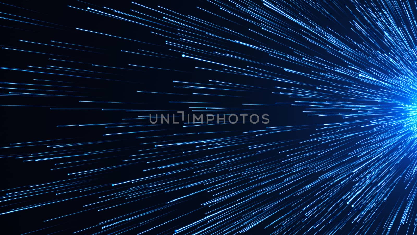 Abstract background with Optical fiber. 3d rendering