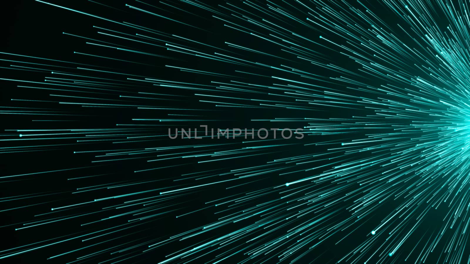 Abstract background with Optical fiber. 3d rendering