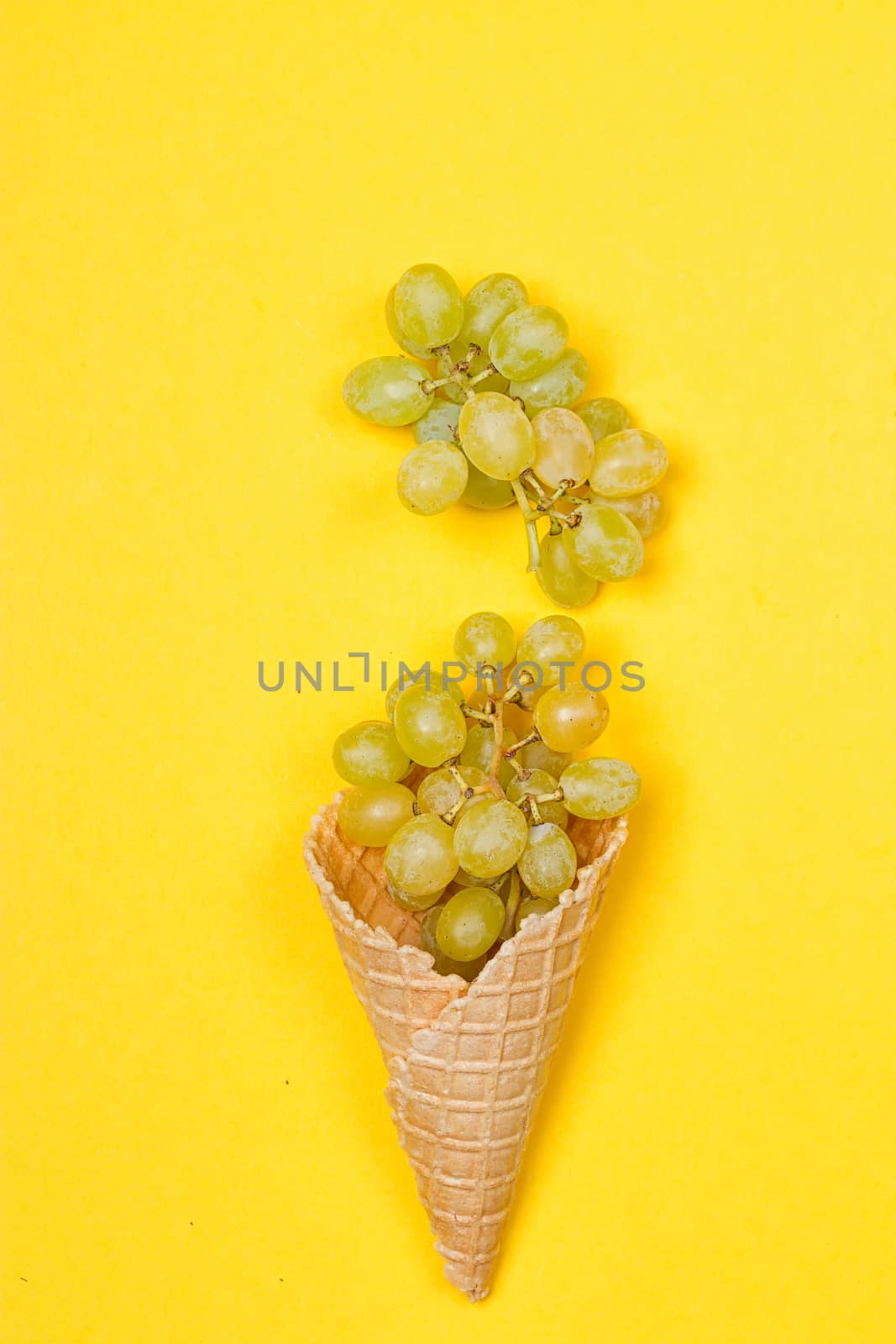 Grapes in the ice waffle by victosha