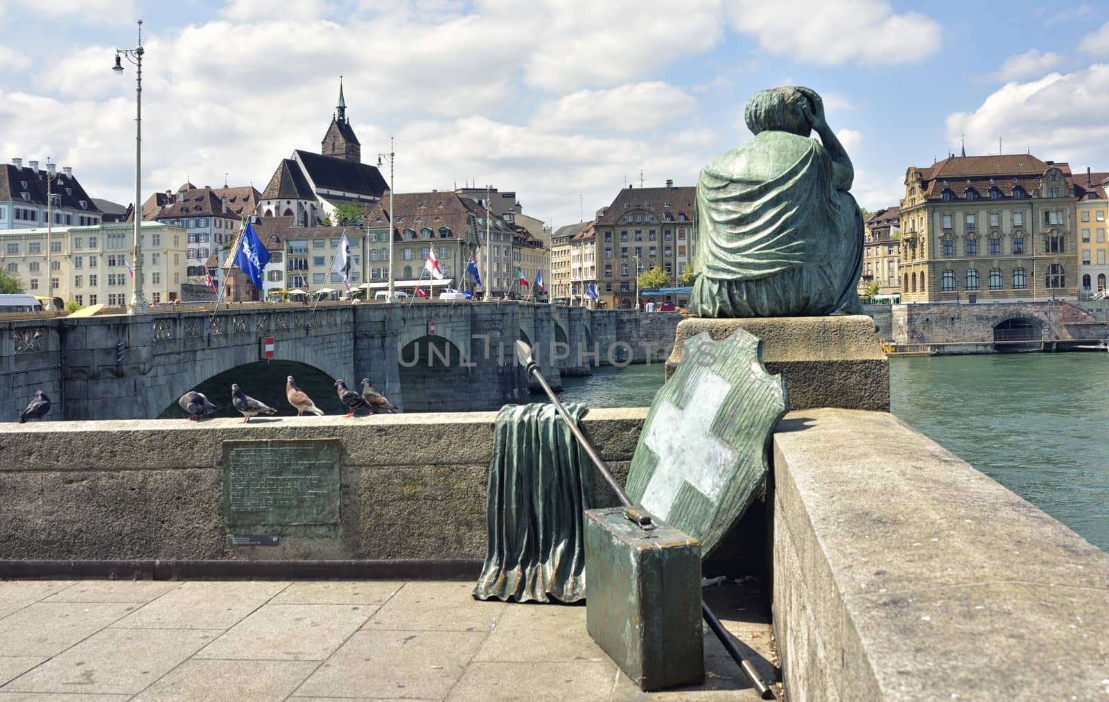 Basel Mittlere Brücke by jordachelr