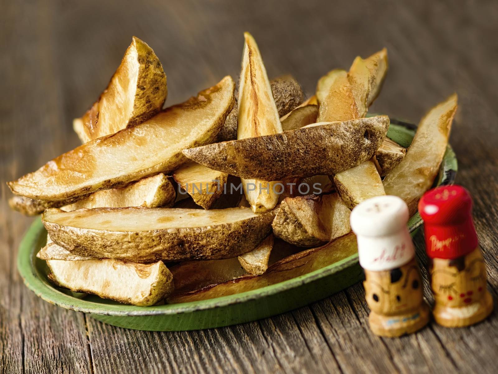 close up of rustic potato chips