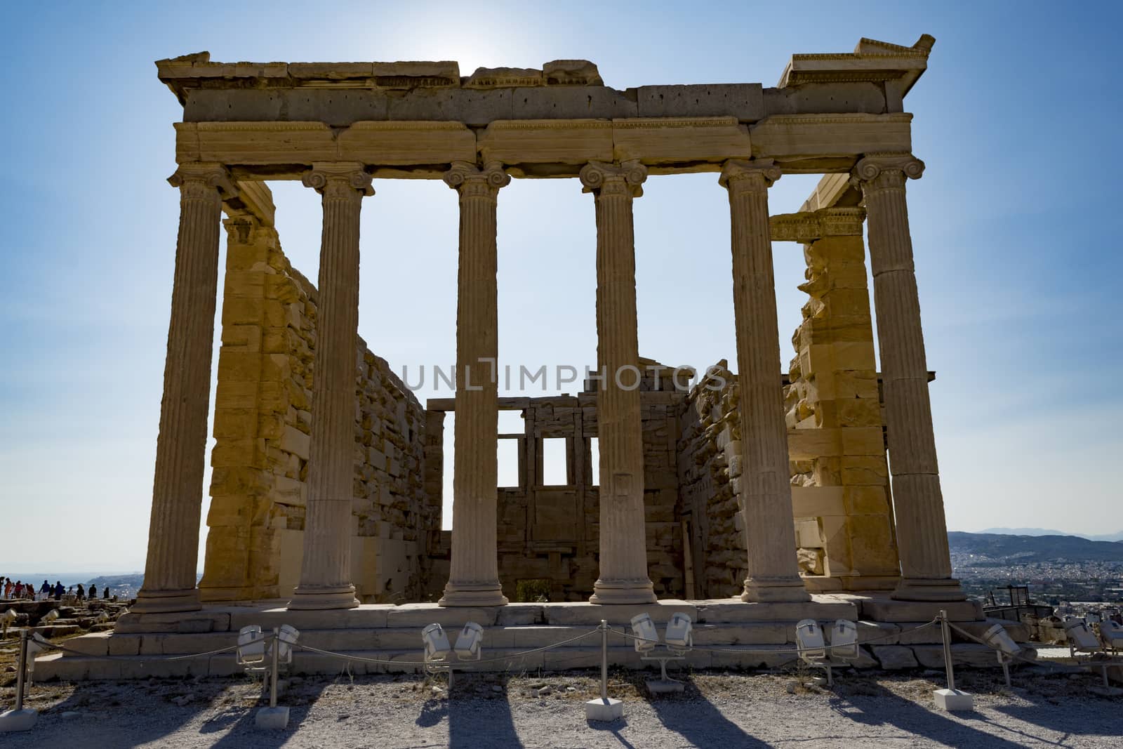 erechtheum temple in acropolis