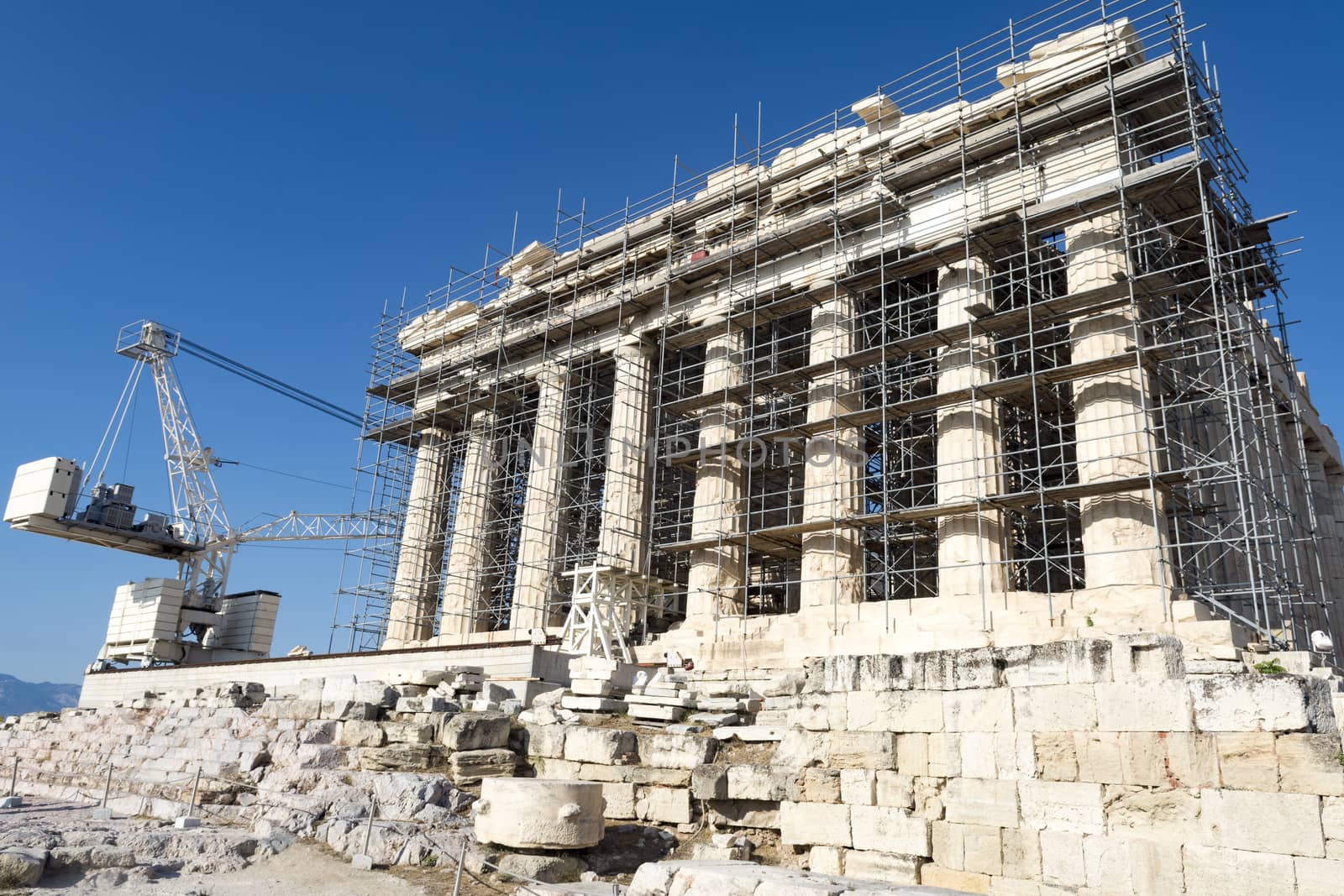 front side of parthenon by vangelis