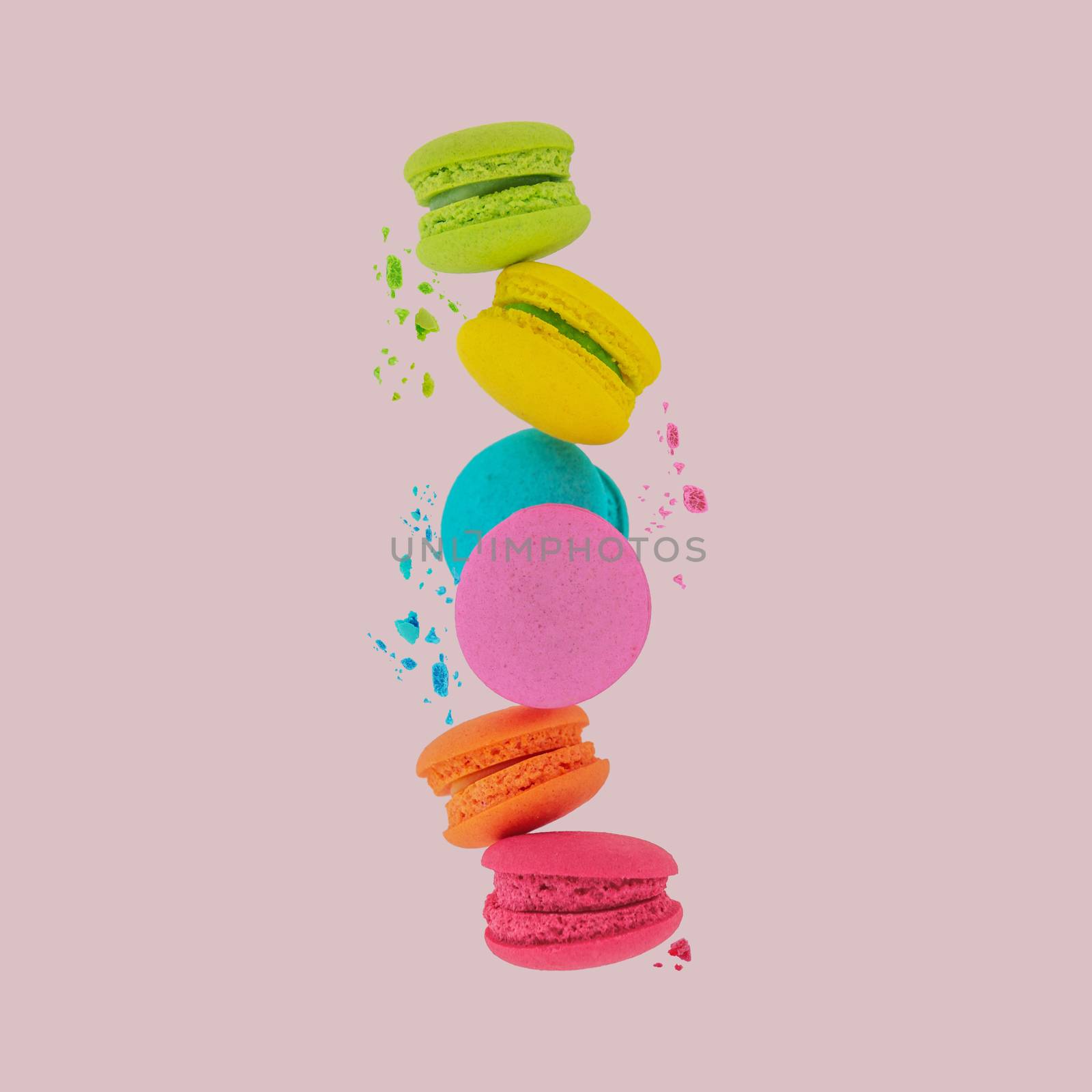 Macaroons. Sweet and colorful macaroons. by gutarphotoghaphy