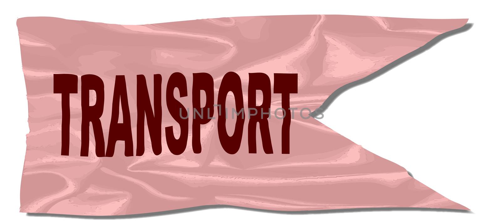 Transport Silk Flag by Bigalbaloo