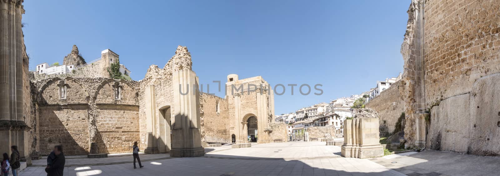Santa Maria church ruins, Cazorla, Jaen, Spain by max8xam