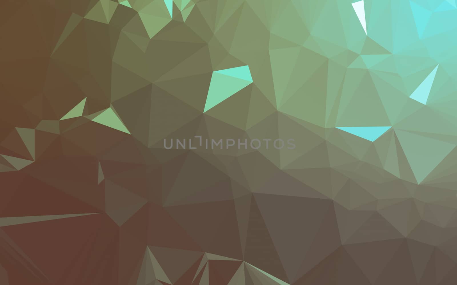 Abstract low poly background, geometry triangle by teerawit