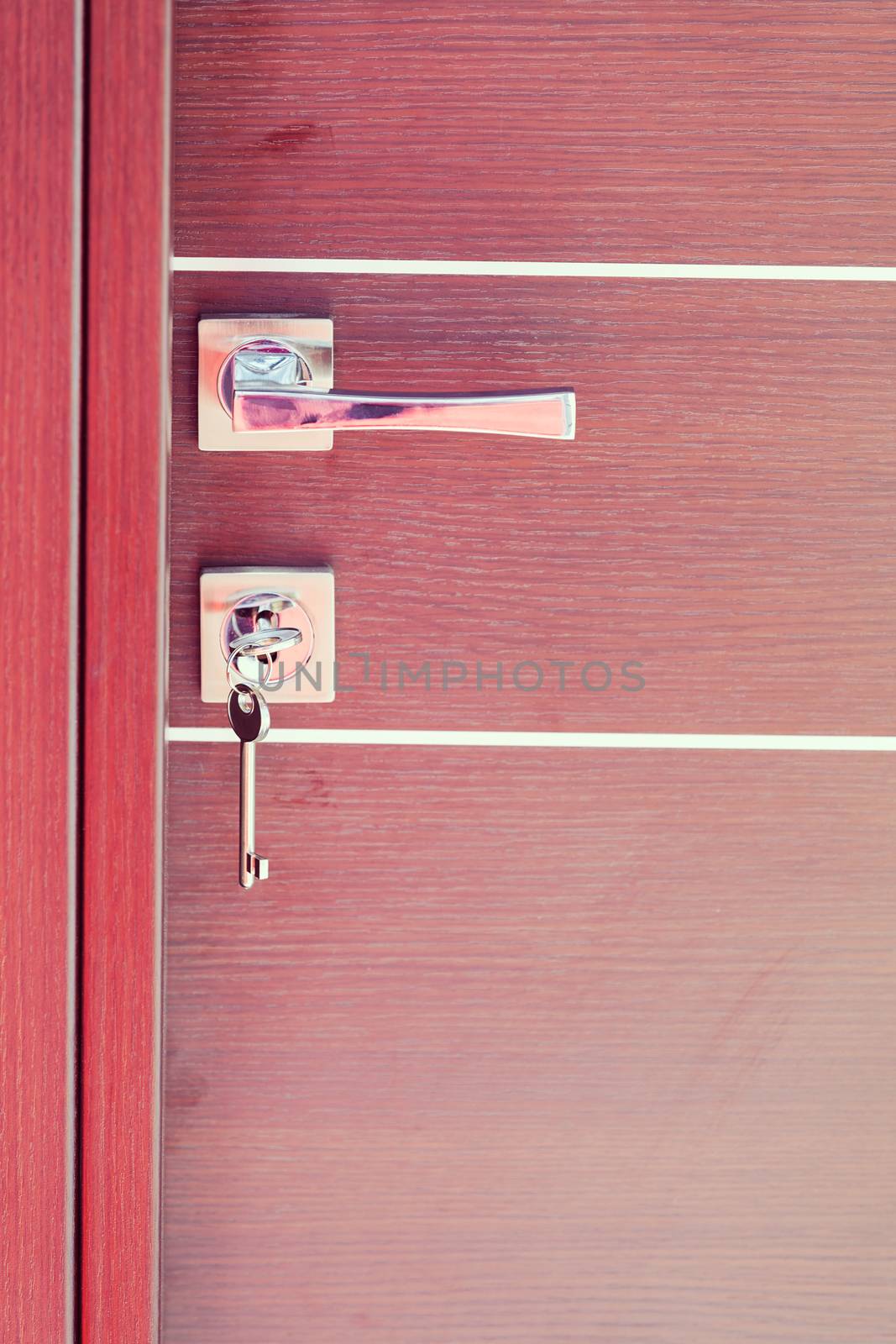 door handle and keyhole by vladimirnenezic
