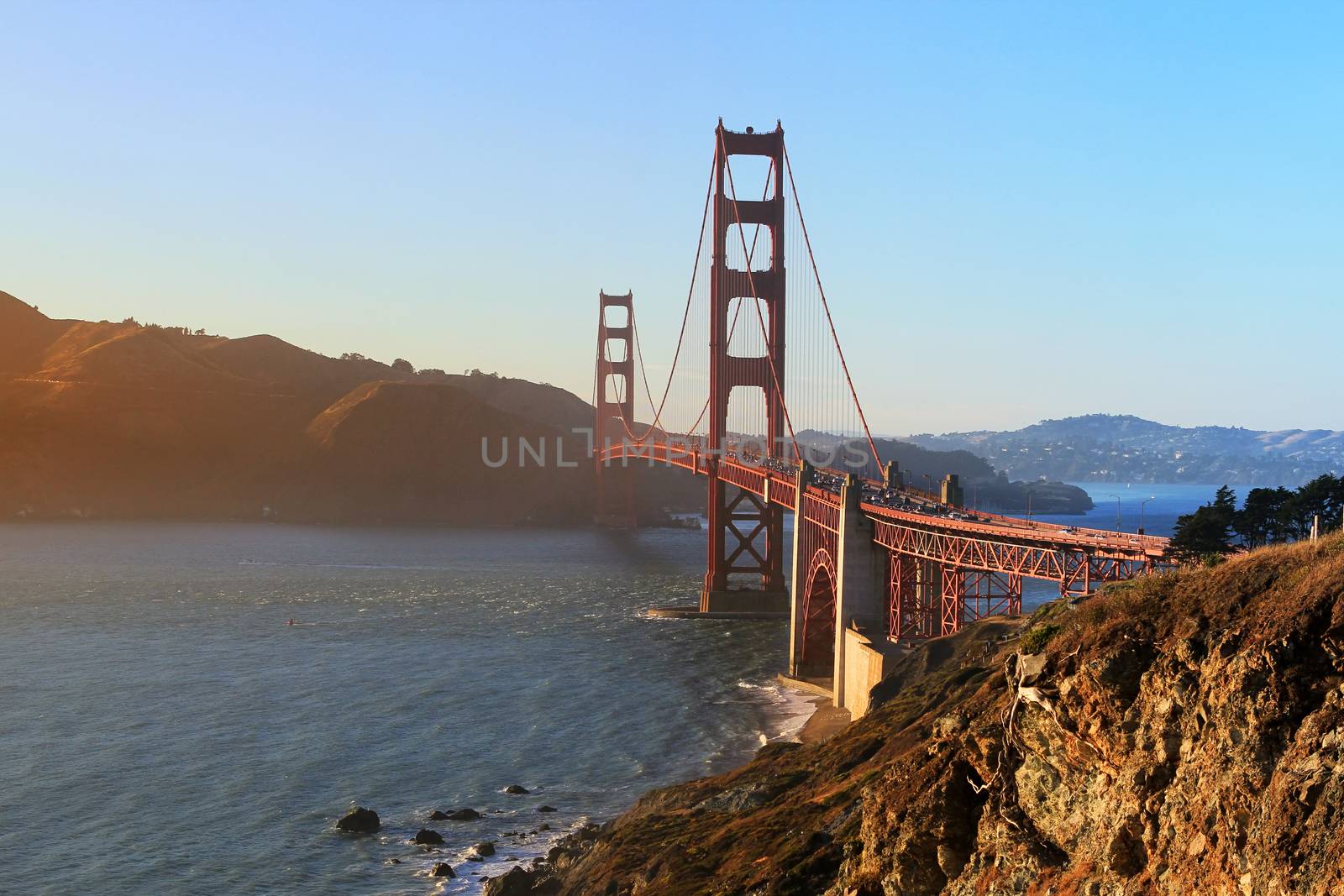 Golden Gate Bridge in San Francisco. California