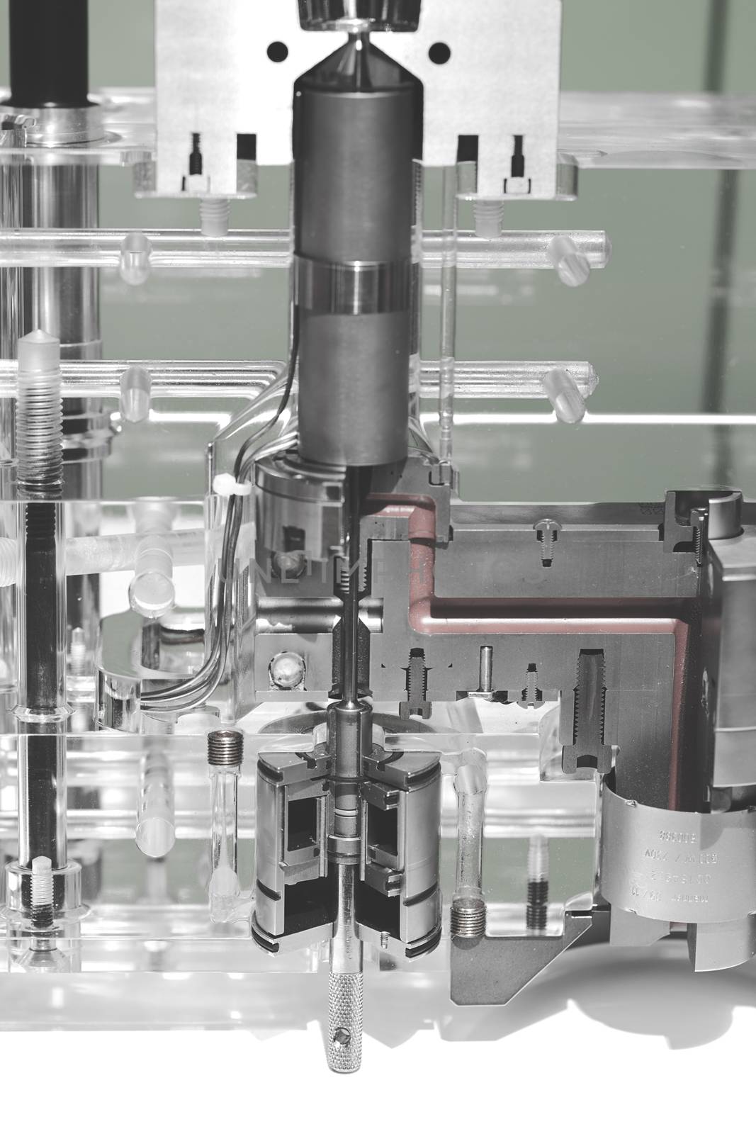 detail of metal processing machines by vladimirnenezic