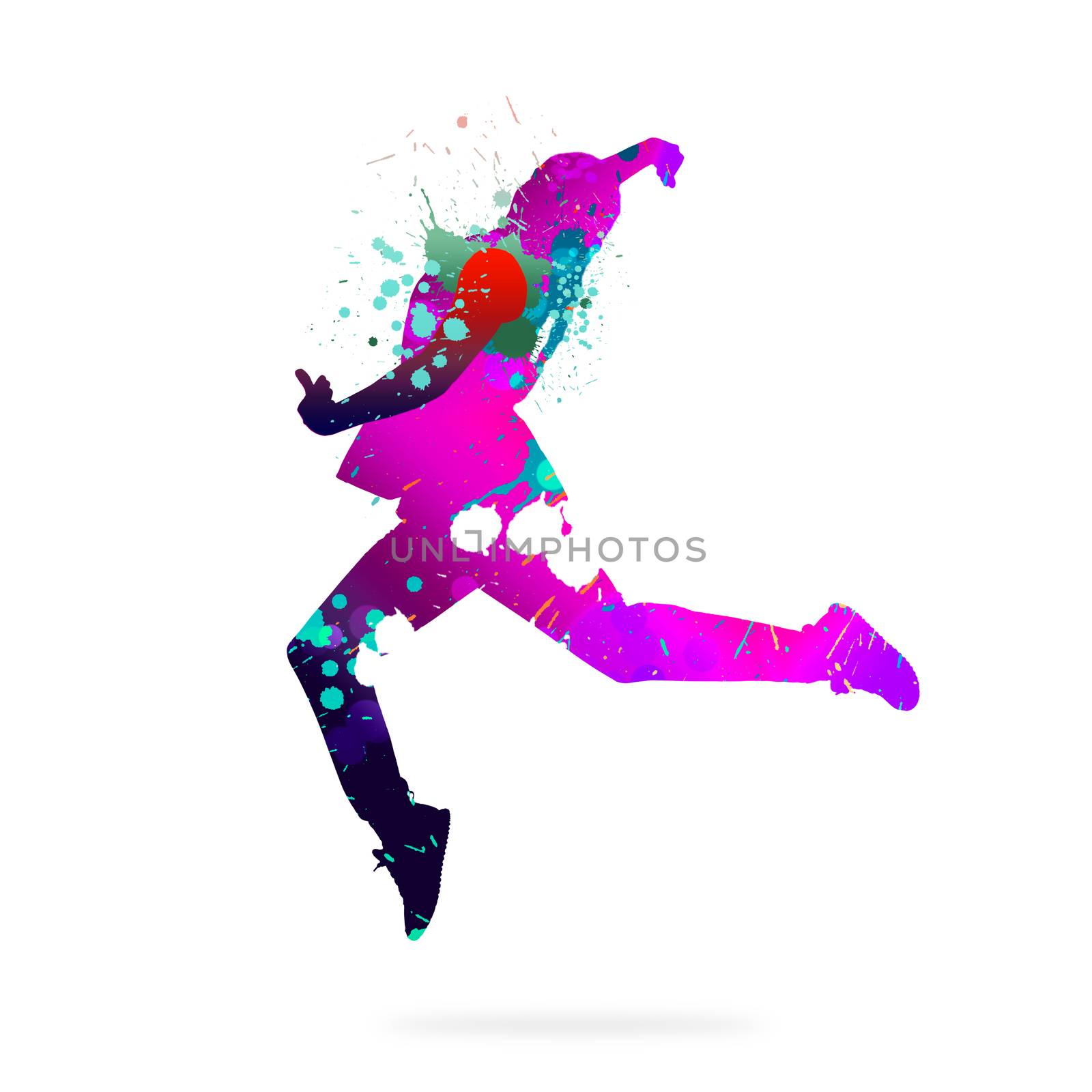 Abstract dancer by adam121