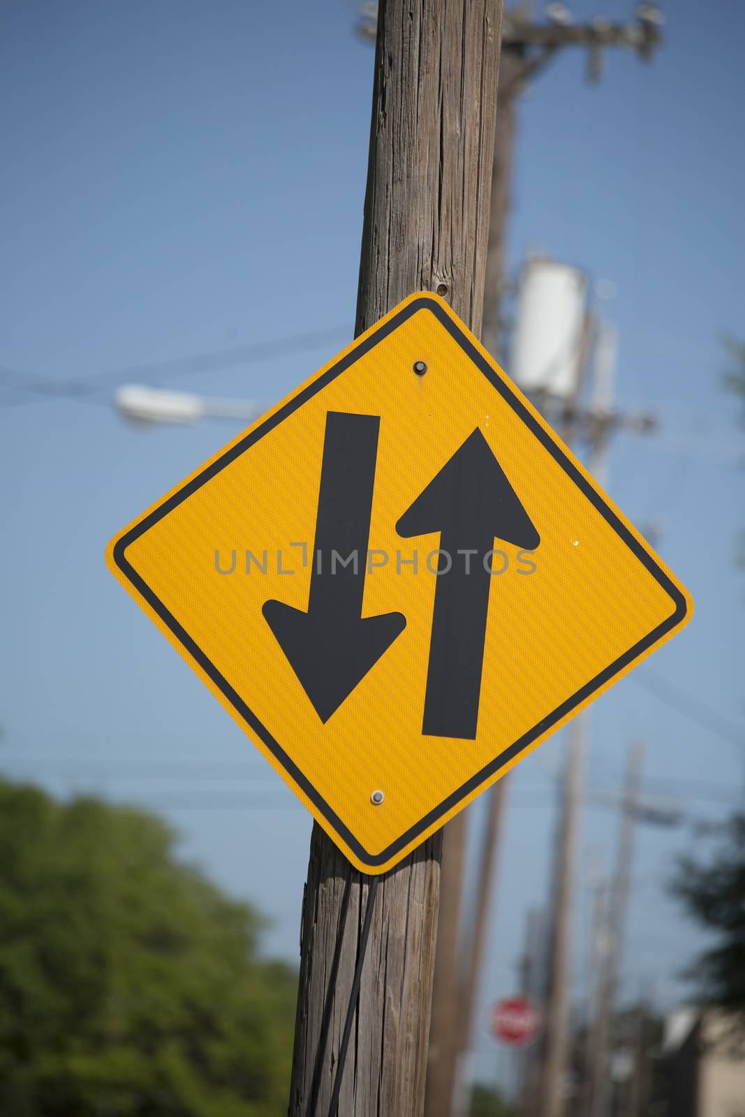 Two-Way Traffic Sign by tornado98