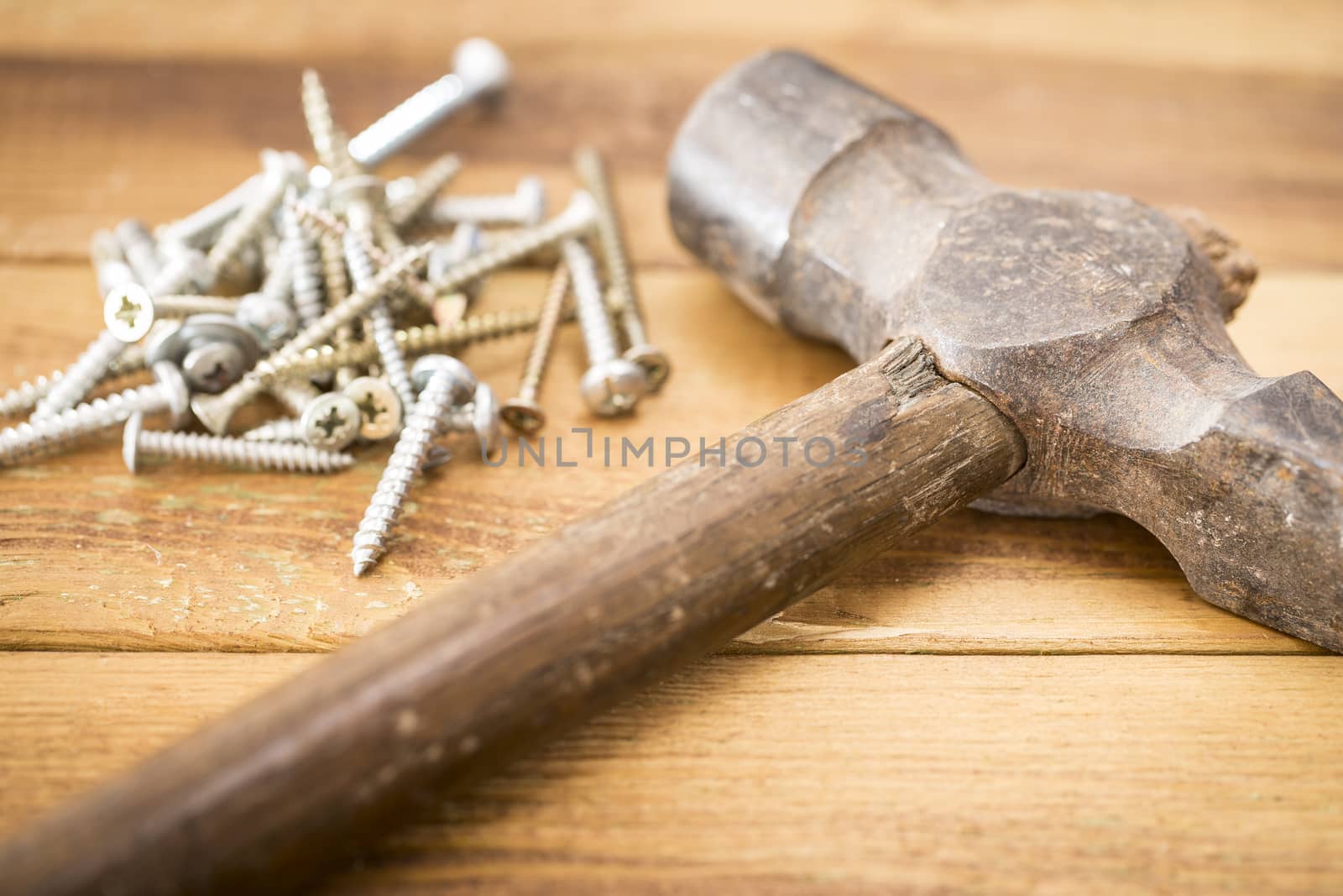 Group of  old oxide vintage tools. screws by nachrc2001