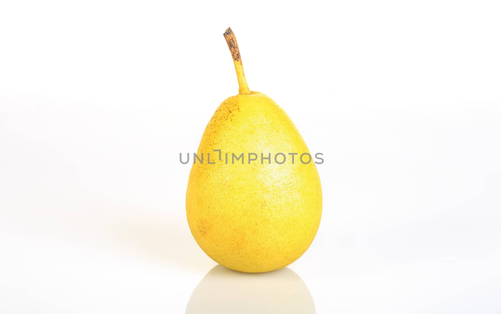 isolated pear with white background