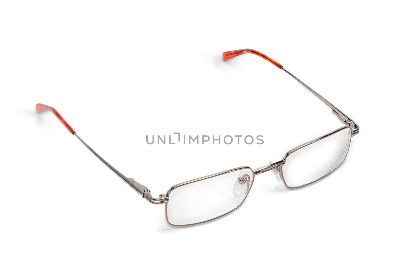 Modern classic mens eyeglasses in metal frame by anmbph