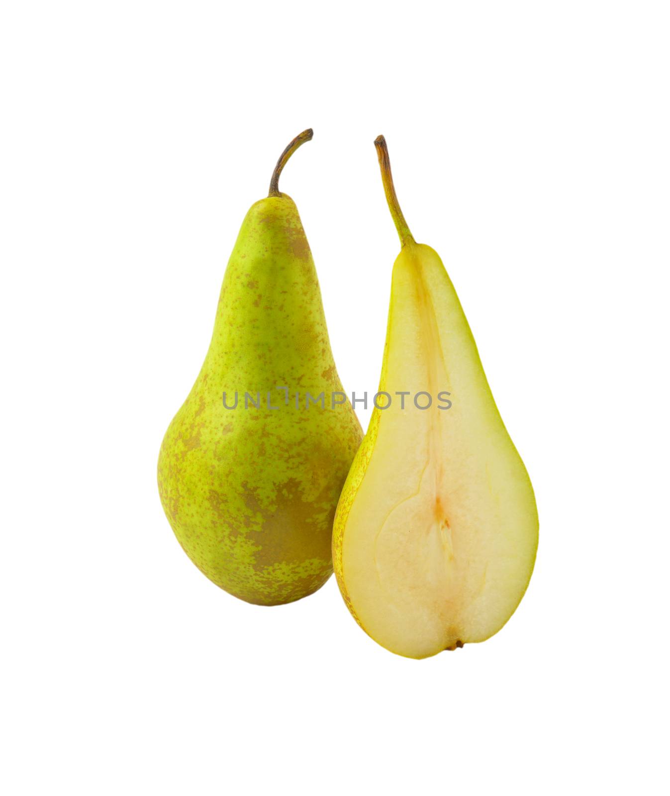 one and a half pears by Digifoodstock