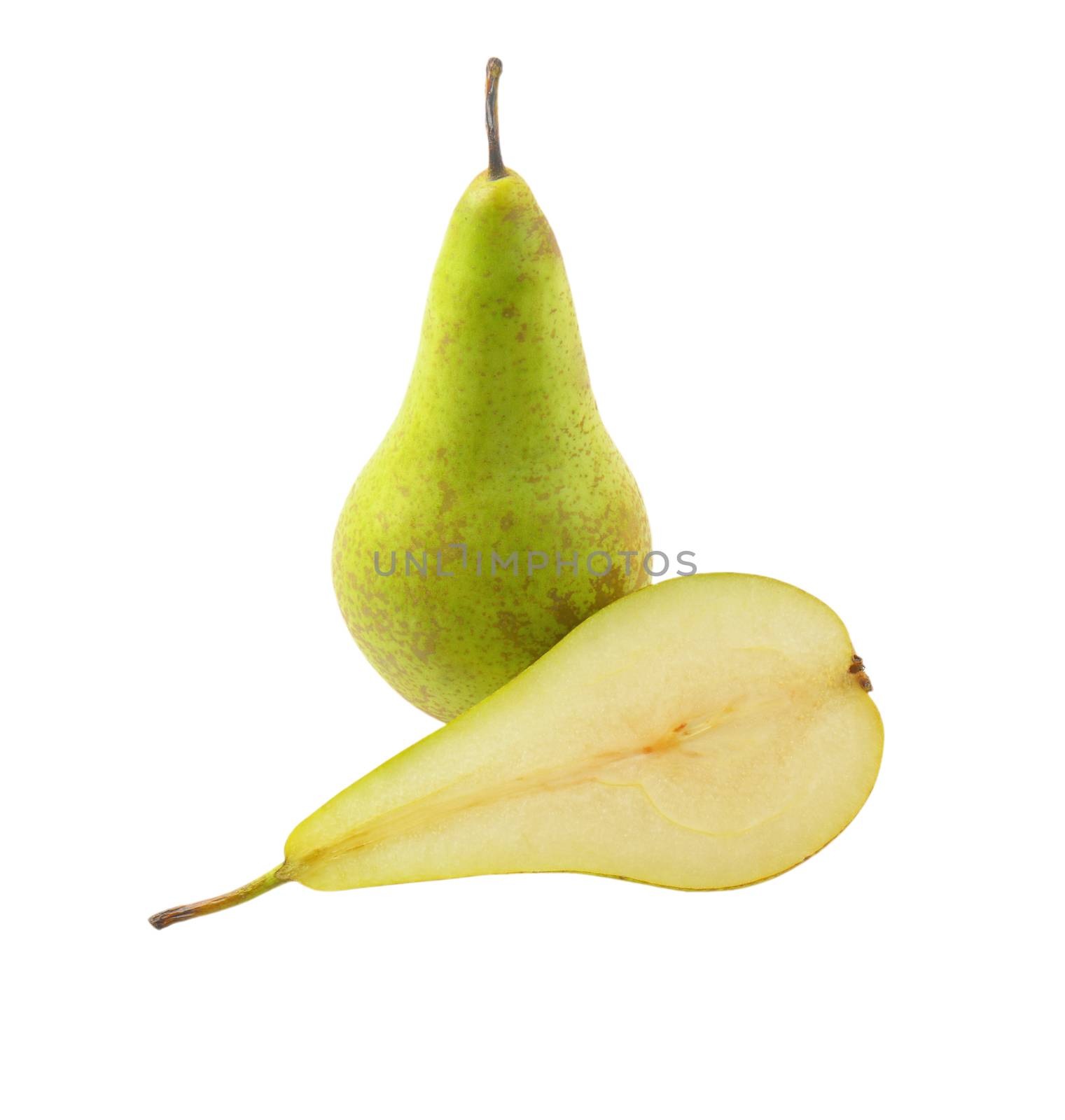one and a half pears by Digifoodstock