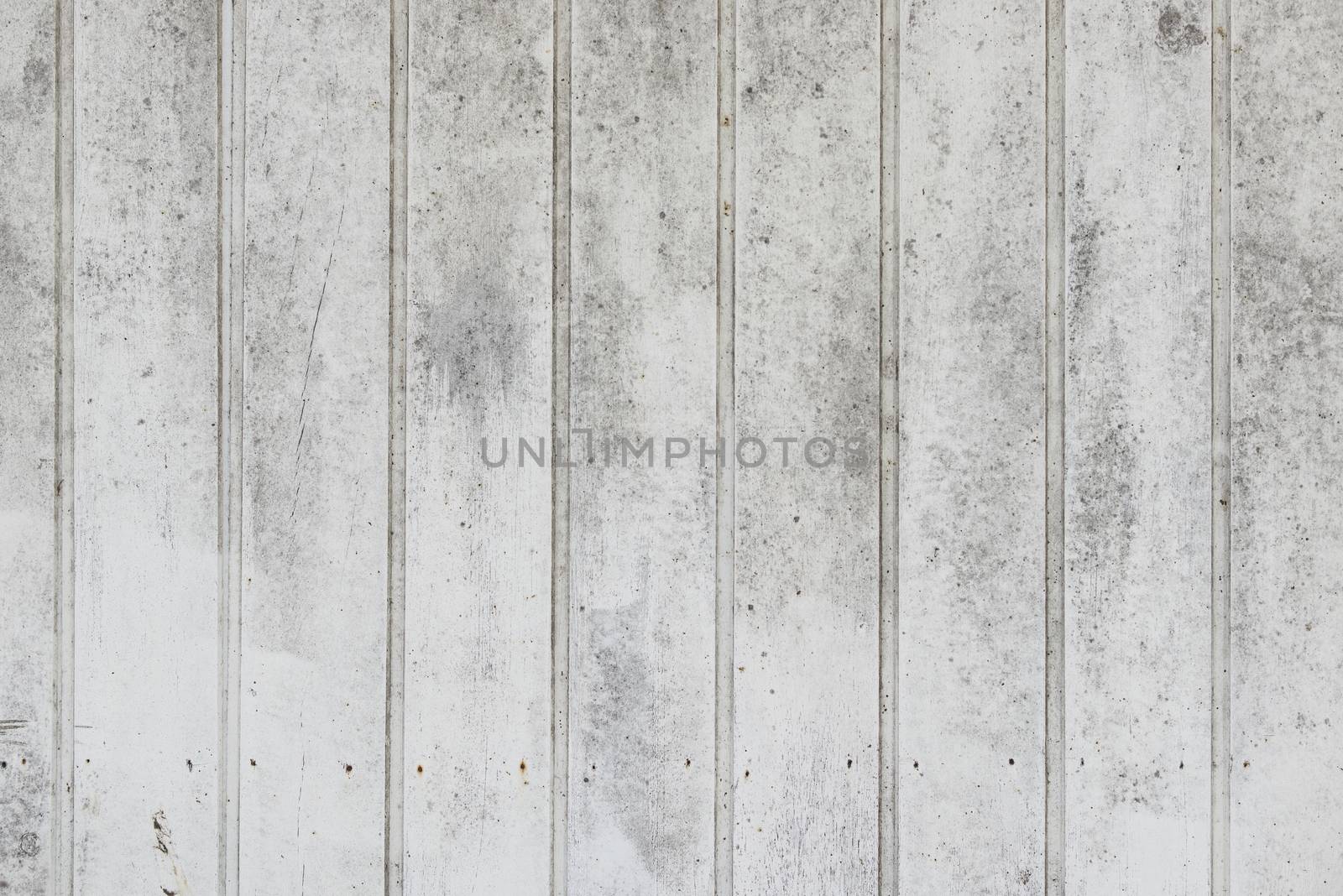 Vertical weathered white painted timber as background picture
