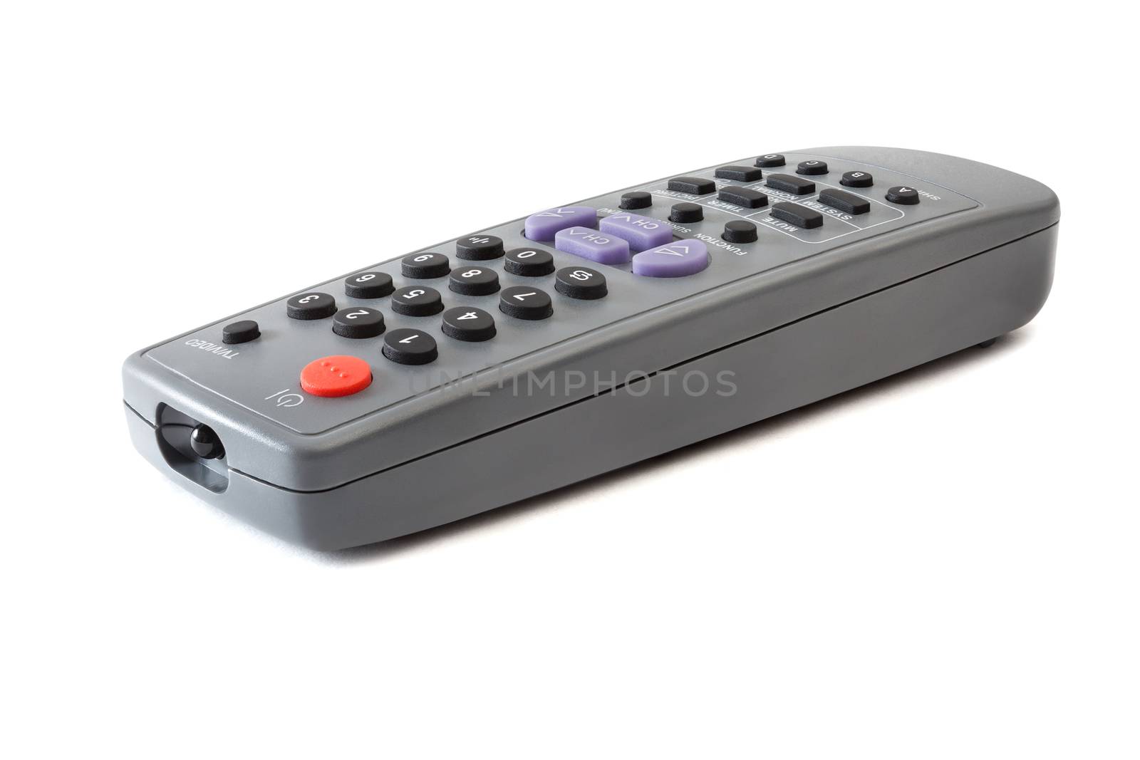 TV Remote control isolated on white background