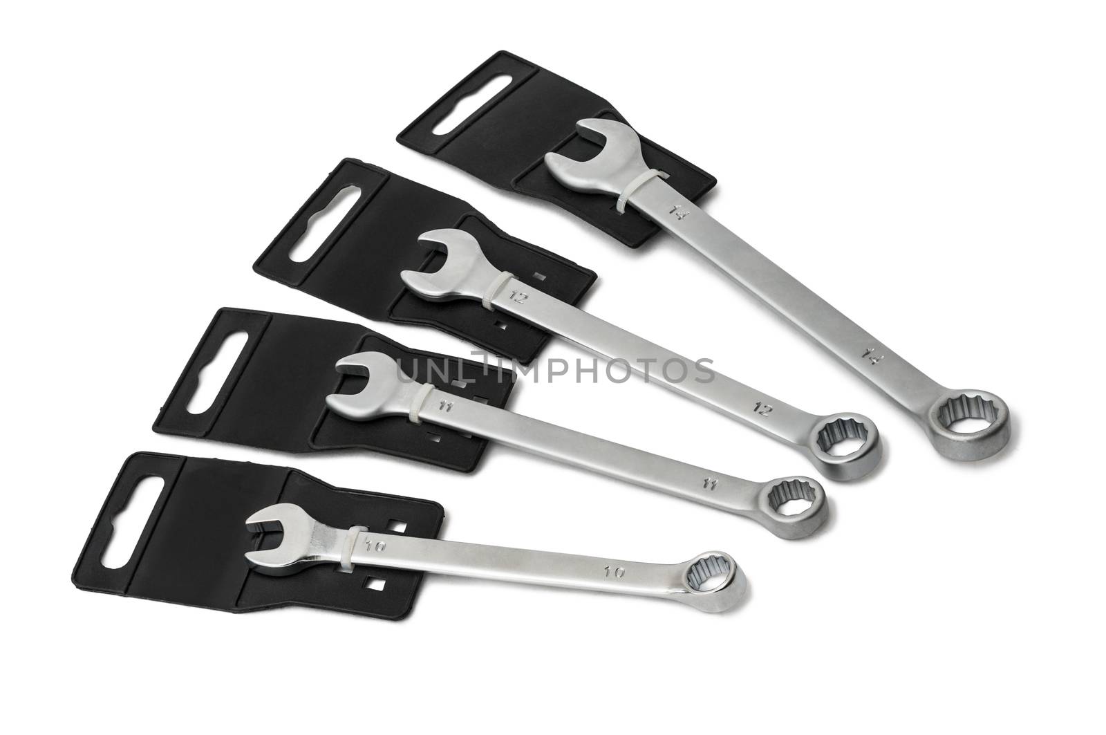 new wrenches it is isolated on a white background