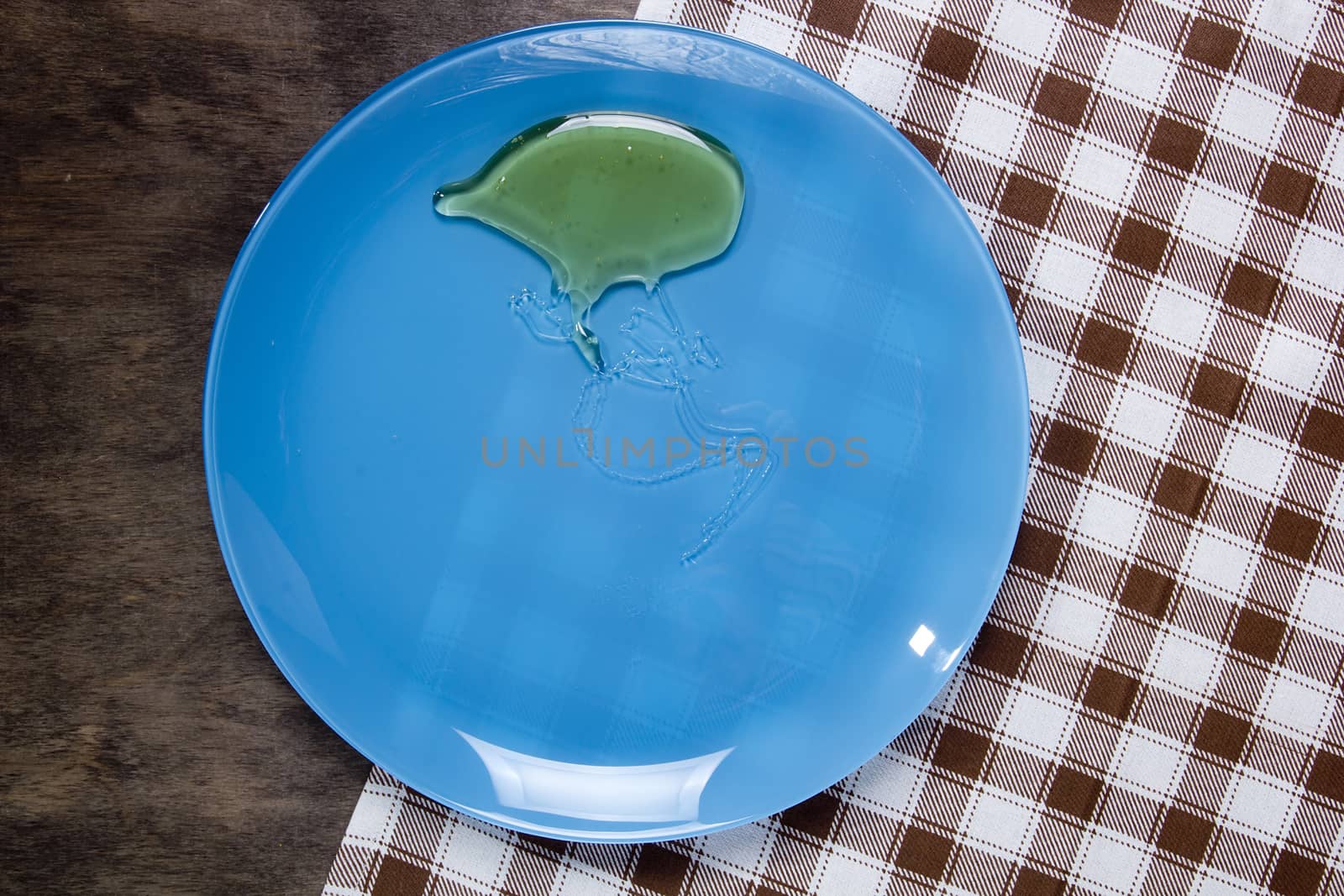 Plate and napkin by VIPDesignUSA