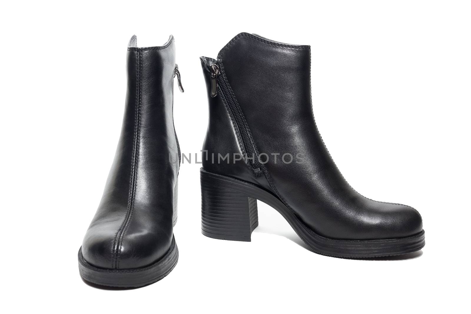 Female winter leather shoes by AlexBush