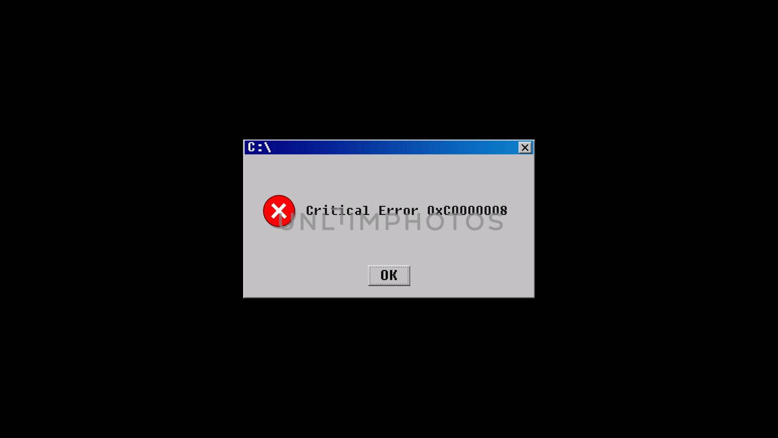Critical error. Old interface design by nolimit046