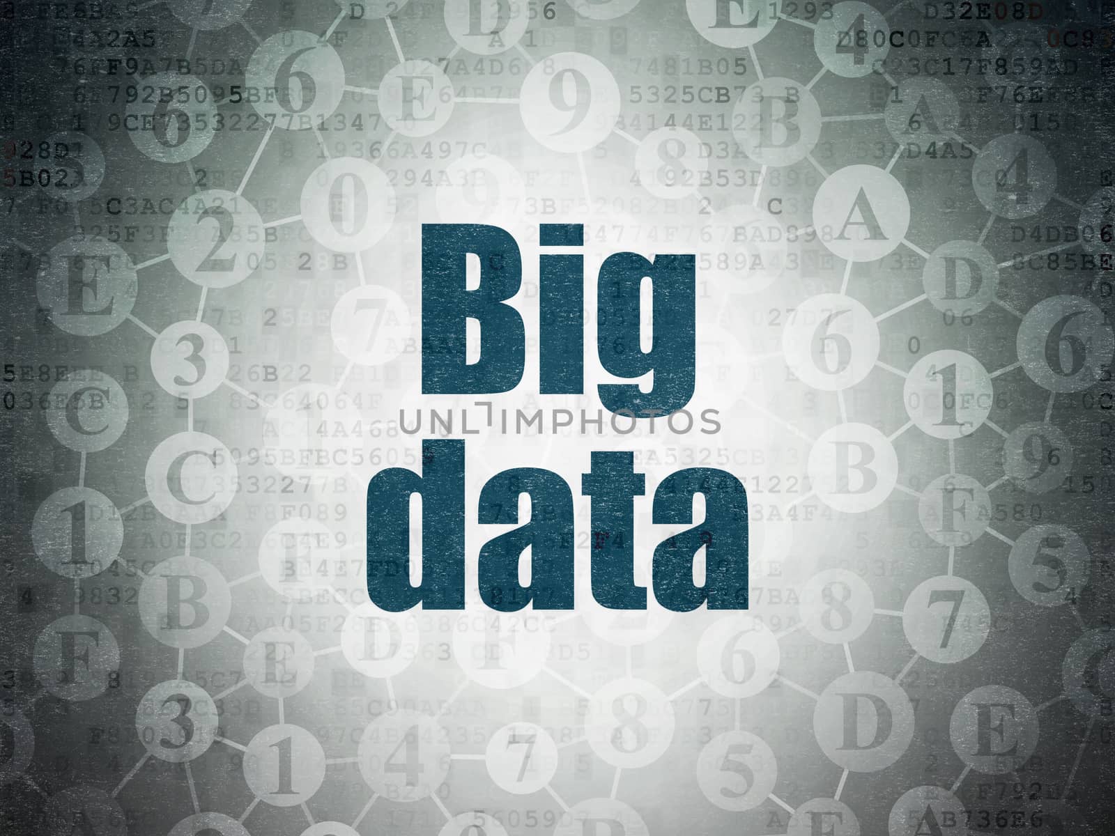 Data concept: Big Data on Digital Data Paper background by maxkabakov