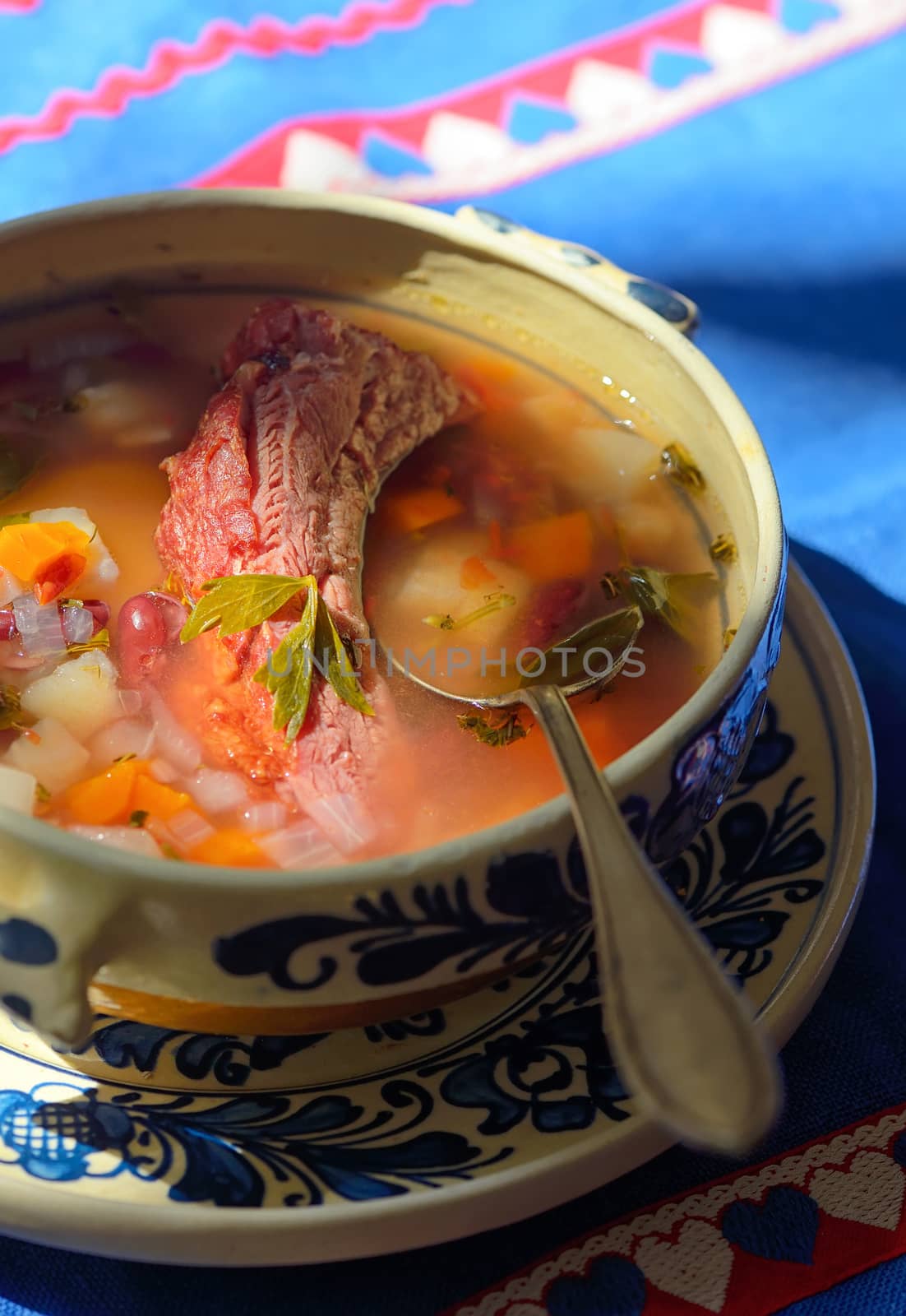 Traditional Meat stew with vegetables  by mady70